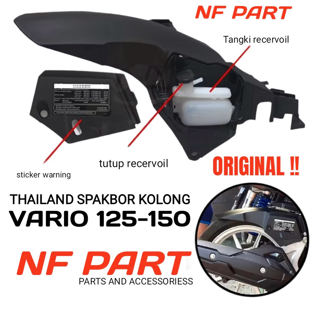 SPAKBOR KOLONG VARIO 125 150 CBU ABS CBS ISS IMPORT SPAKBOR KOLONG VARIO