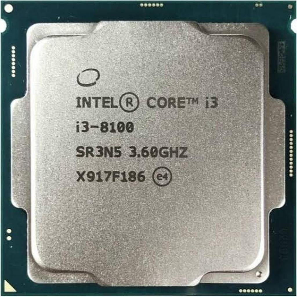 PROCESSOR INTEL CORE I3 8100