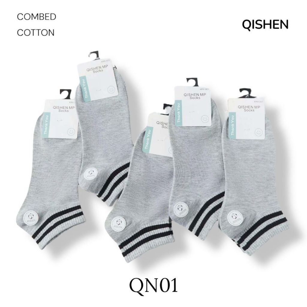 Kaos Kaki Qishen Unisex/Kaos Kaki Import Qishen/Kaos Kaki Pendek