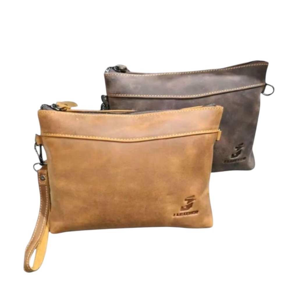 HANDBAG TAS KULIT PRIA WANITA CRAZY HORSE