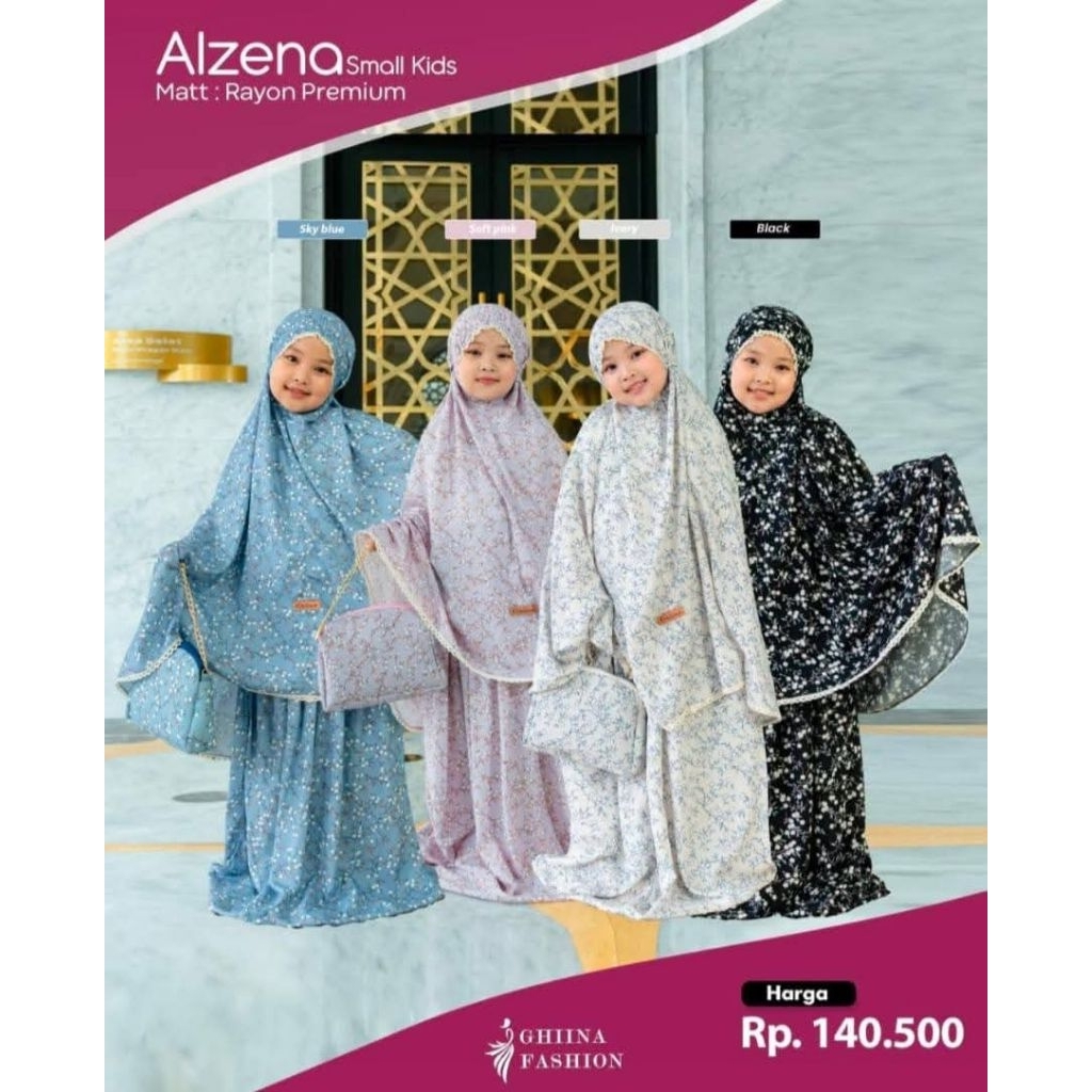 MUKENA ANAK ALZENA TERBARU GHIINA FASHION