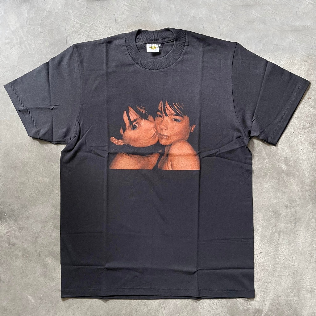 Kaos band bootleg Bjork tshirt vintage style