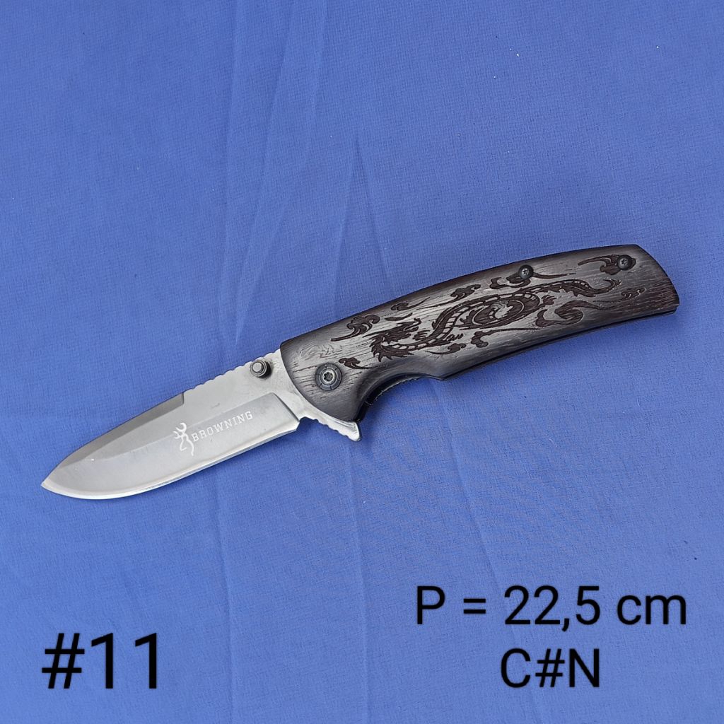 pisau lipat _knife merk browning #11