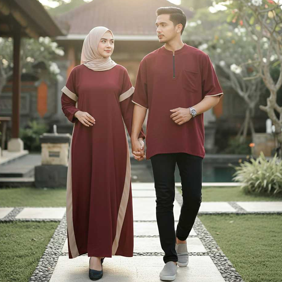 KHADIJAH DRESS COUPLE SET KOKO SERIES TERBARU 2026