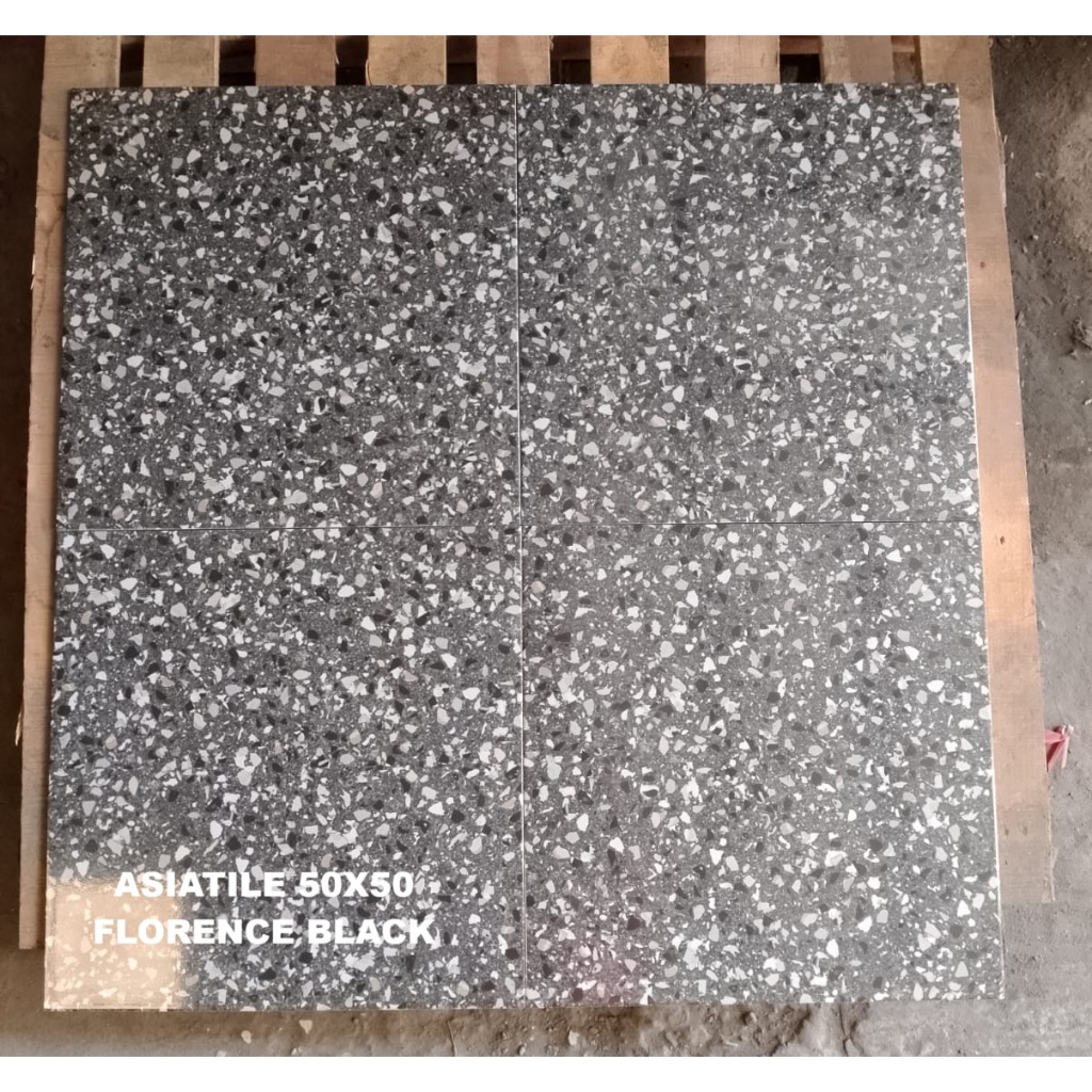 Keramik lantai kilap 50x50 florence black kw A keramik lantai 50x50 keramik kilap keramik lantai kil