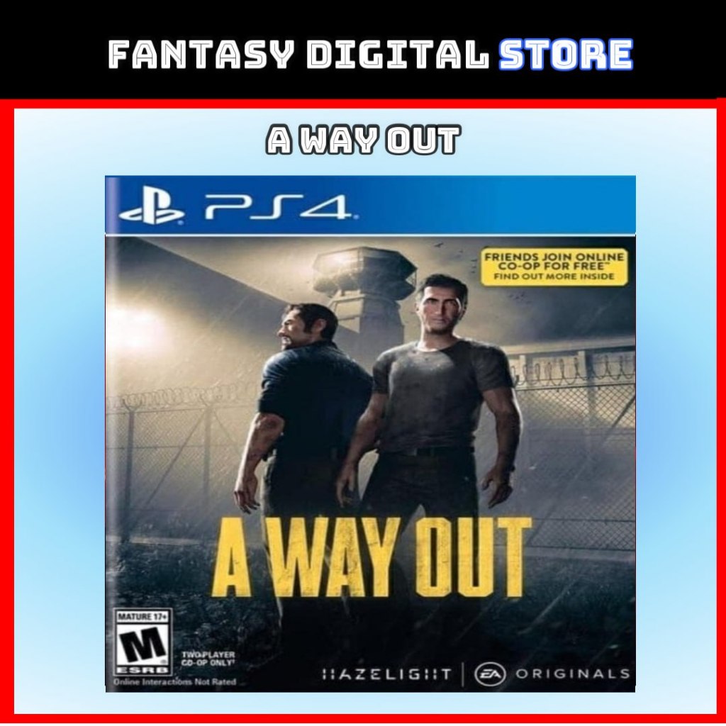 A Way Out PS4 PS5 Digital version
