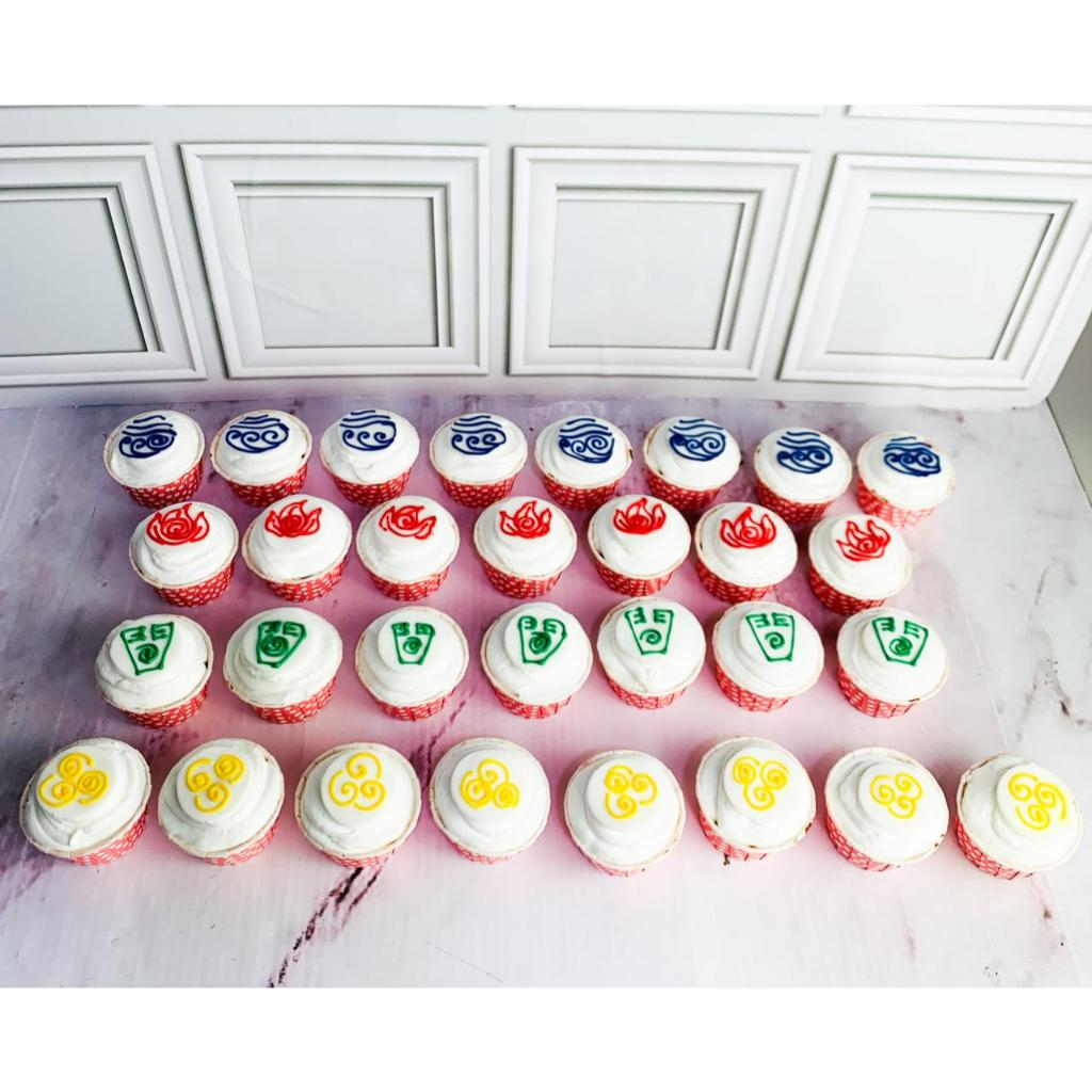 Cupcake/Cupcake ulang tahun/cupcake birthday/cupcake Ulang tahun Tema emelen
