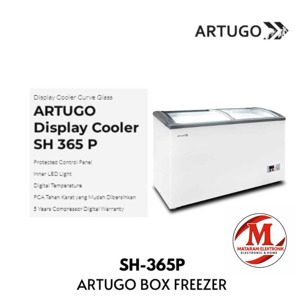 ARTUGO SH365P DISPLAY COOLER 308 LITER