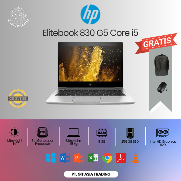 HP ELITEBOOK 830 G5 CORE i5 GEN 8
