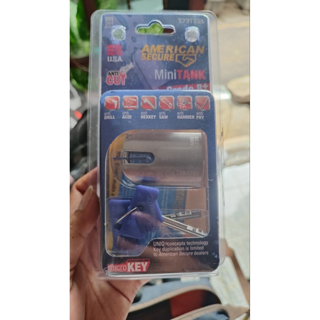 american secure mini tank