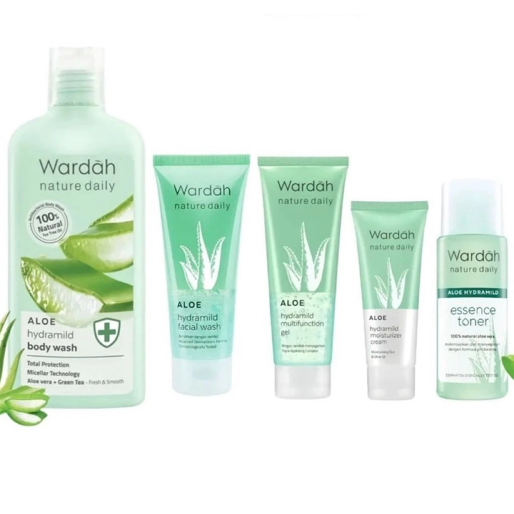 Wardah Nature Daily Aloe Series
