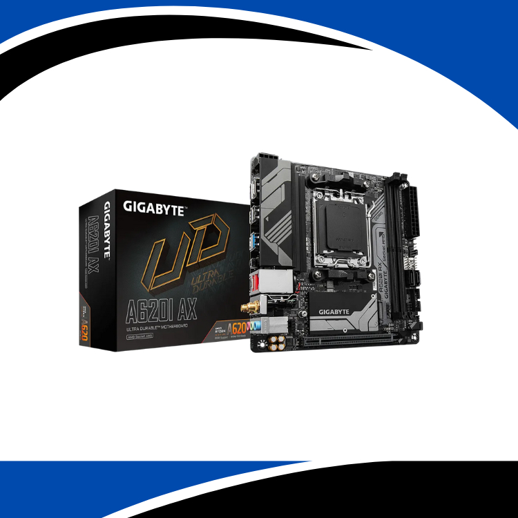 GIGABYTE A620I AX | Motherboard AMD A620 AM5 DDR5 Mini-ITX