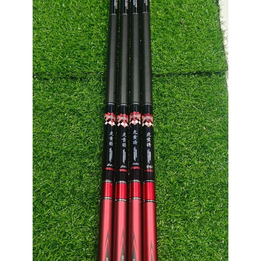 TEGEK IMPORT HUBENJIANG 360 450 540 BONUS UJUNG CARBON 60cm