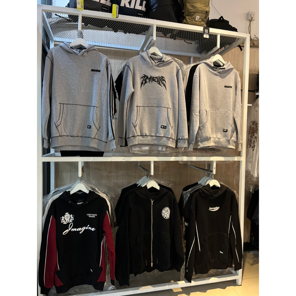 Pullover Hoodie & Double Zipper Hoodie Imagineco | Original