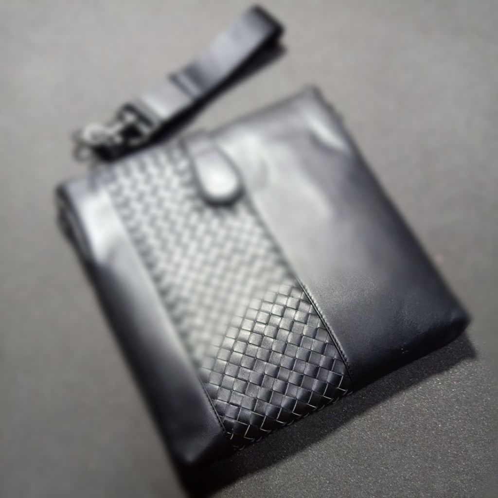 Tas selempang mewah 88629 kulit asli pria