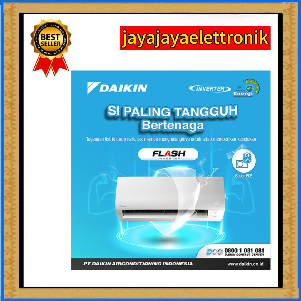 AC DAIKIN FTKQ 15UVM4 / AC DAIKIN INVERTER THAILAND 1/2PK / AC DAIKIN 0.5 PK INVERTER