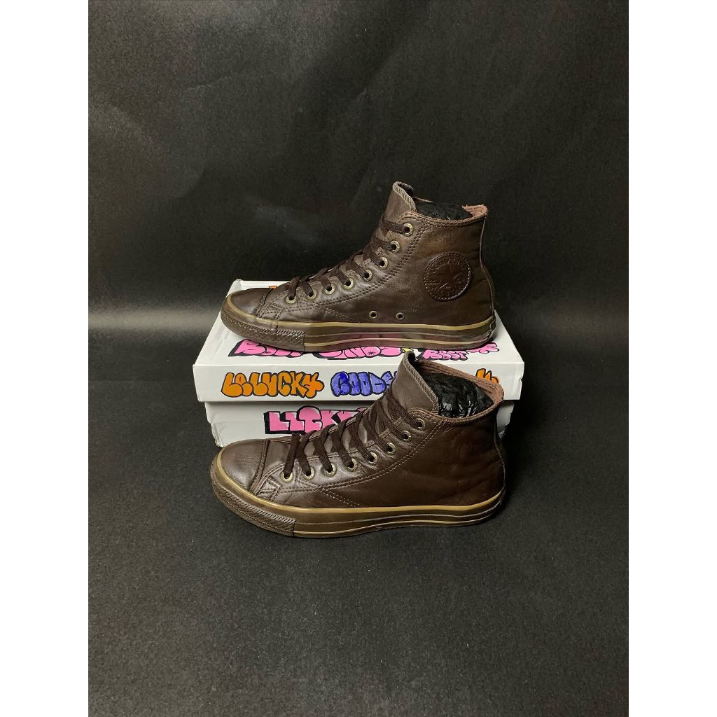 CONVERSE CTAS HI LEATHER 'BROWN'