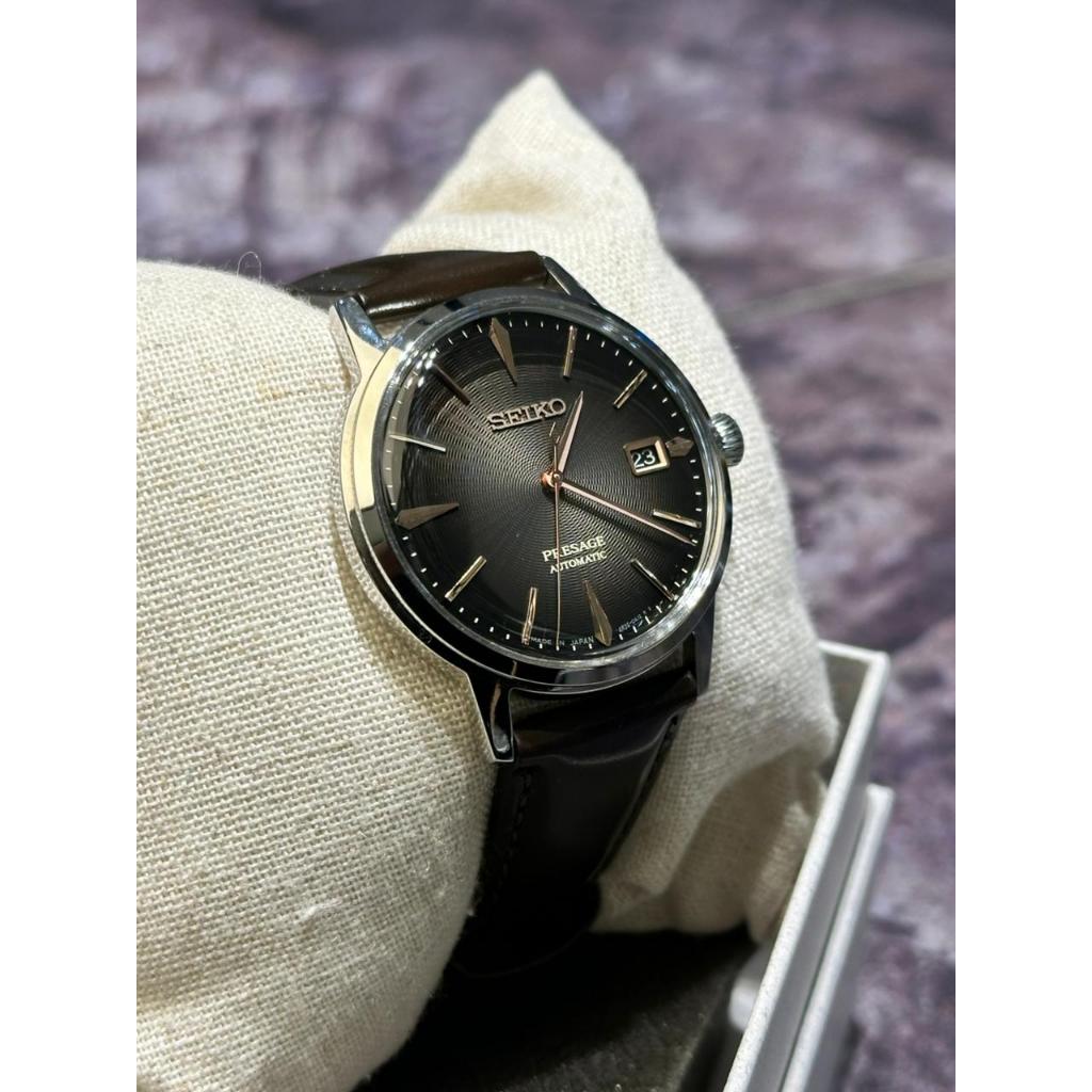 Jam Tangan Pria Seiko Presage Cocktail Time Irish Coffee SRPJ17J1