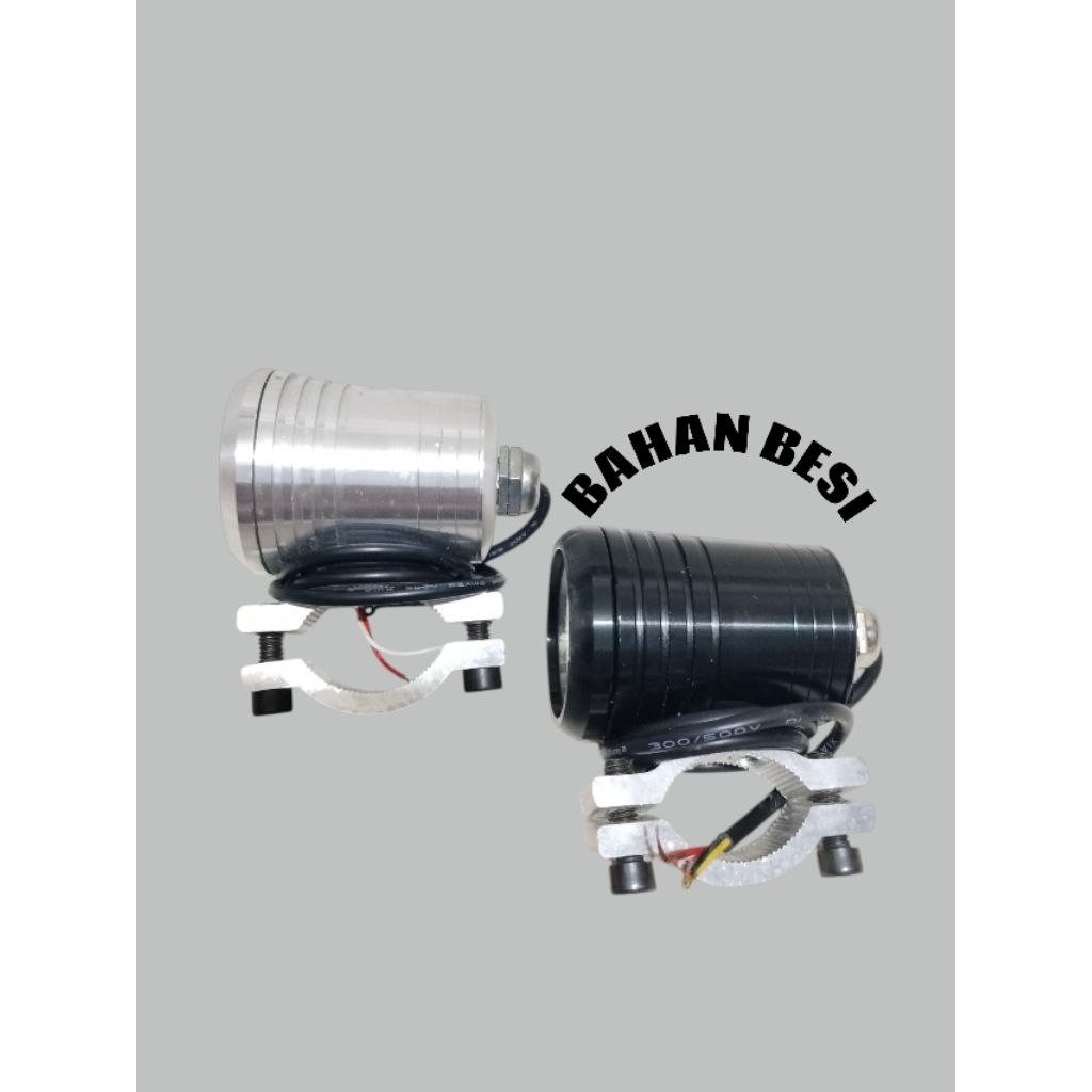 lampu tembak breket stang motor kedip lampu tembak bulat breket stang