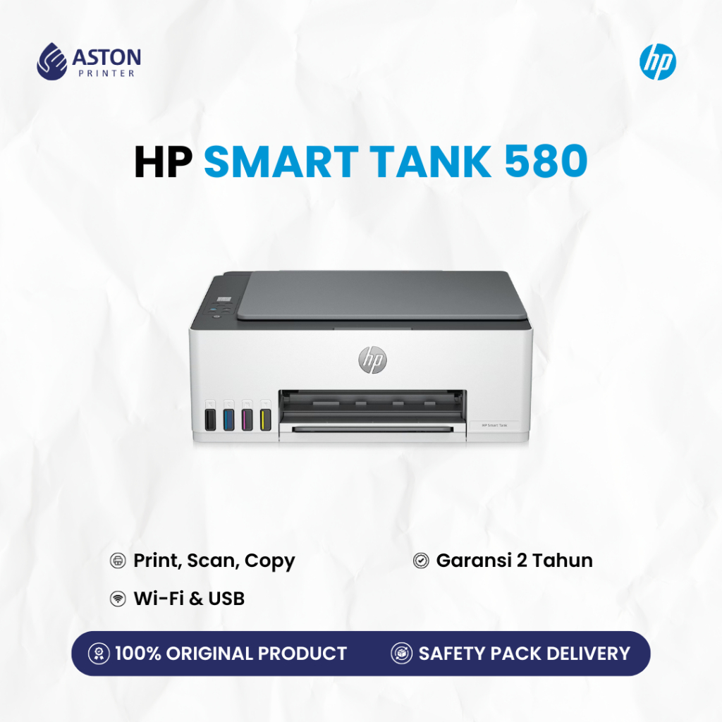 Printer HP Smart Tank 580 - Printer All-in-One Wireless