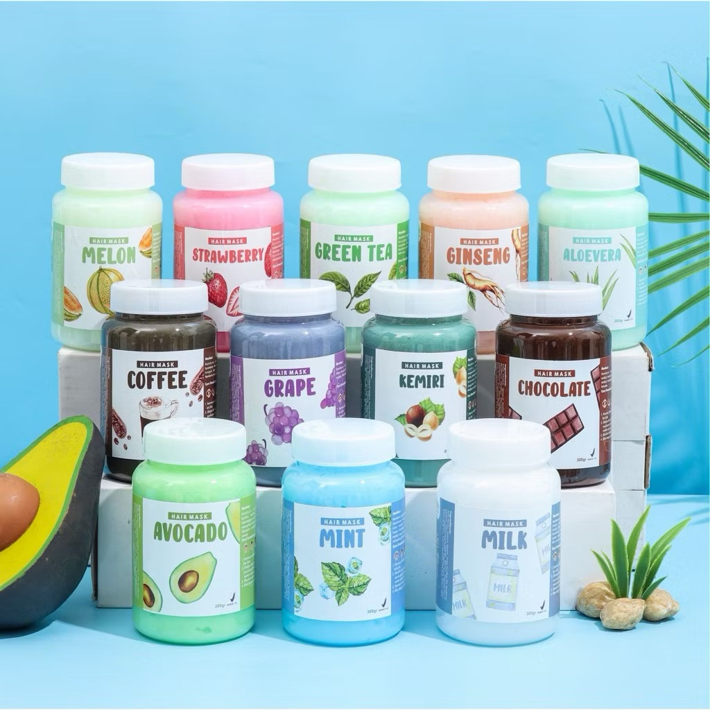 FLEO Hair Mask Keratin Smoothing 100gr / Masker Keratin Pelurus Rambut Korea / Hair Mask BPOM