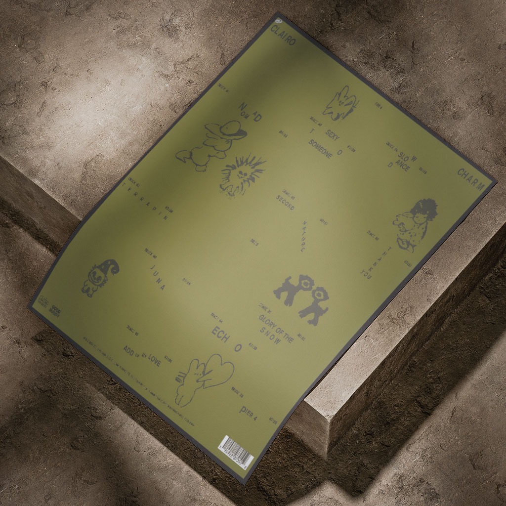 Poster Band Clairo Walldecor Wallpaper Pajangan Dinding Musik Clairo