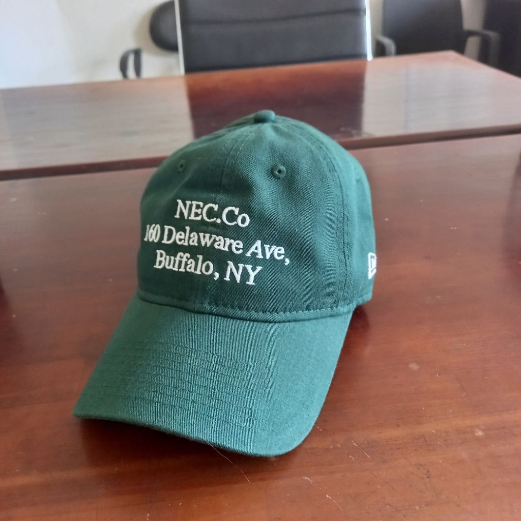 topi new era bufalo hijau botol