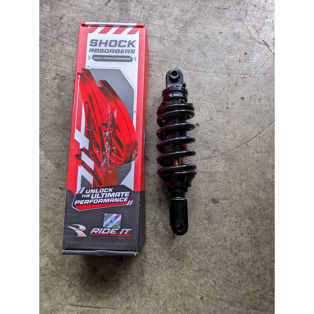 Shock Belakang Monoshock Ride it GP 101 Uk265mm Vixion Old Vixion New Vixion NVL R15 V1 V2 V3 Origin