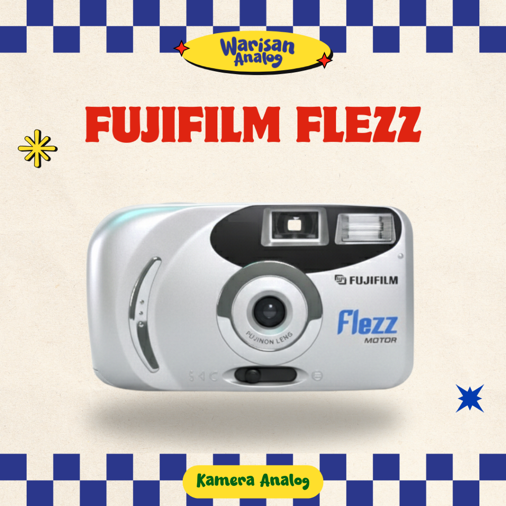 KAMERA ANALOG FUJIFILM FLEZZ | REUSABLE CAMERA FILM 35MM | HASIL FOTO RETRO | COCOK UNTUK PEMULA | K