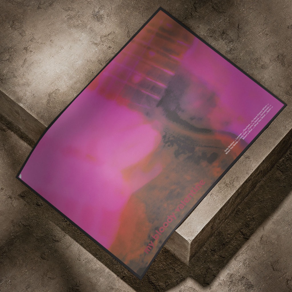 Poster Band My Bloody Valentine Walldecor Wallpaper Pajangan Dinding Musik My Bloody Valentine