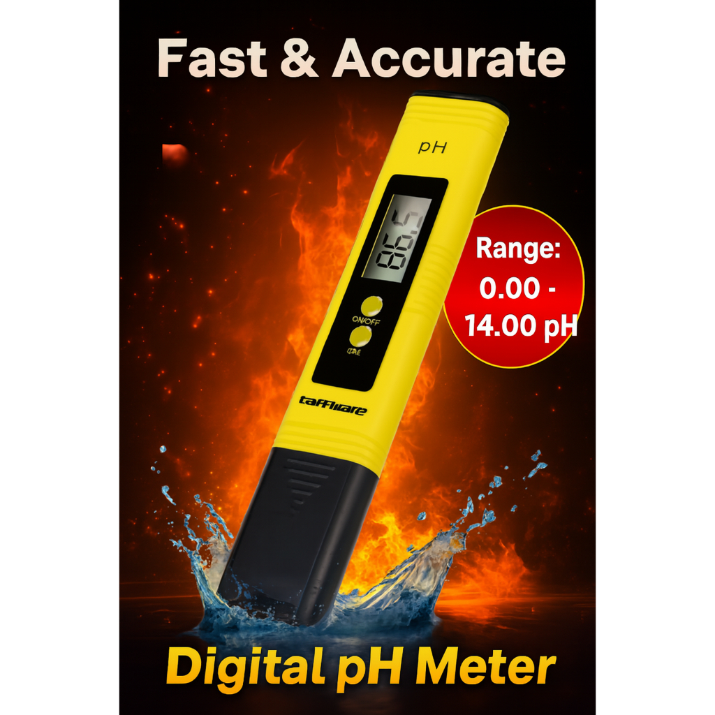 Alat Ukur Uji PH Meter Digital Air Minum Kolam Akuarium Hidroponik Tanah Laboratorium Akurat Portabe