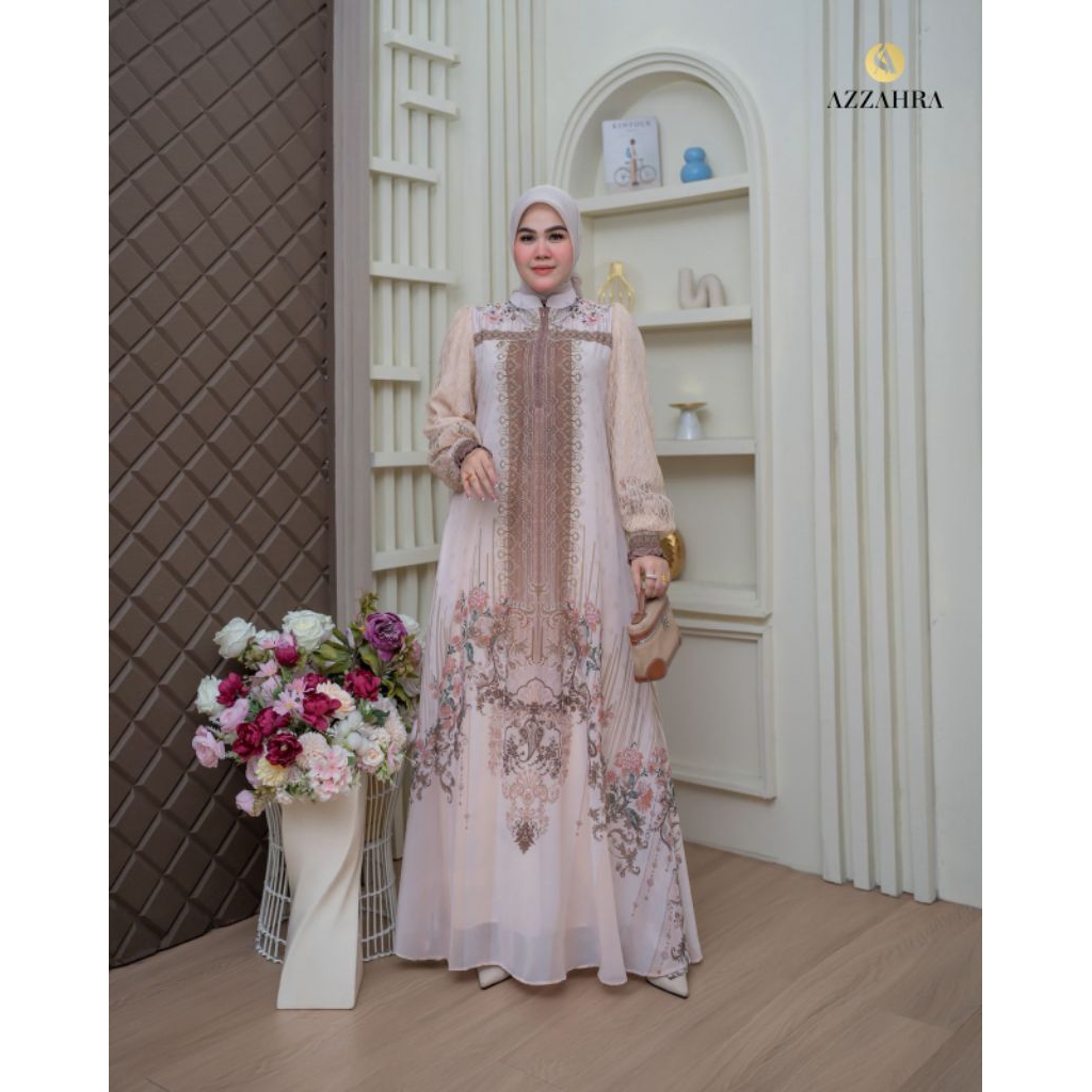 Jasmine Series by Azzahra Rekomendasi gamis lebaran syari