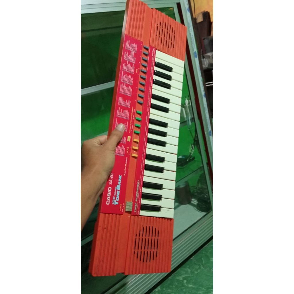piano Casio sa 20 merah