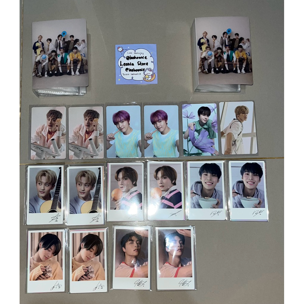 Photocard PC dan Polaroid NCT 127 x nature republic official