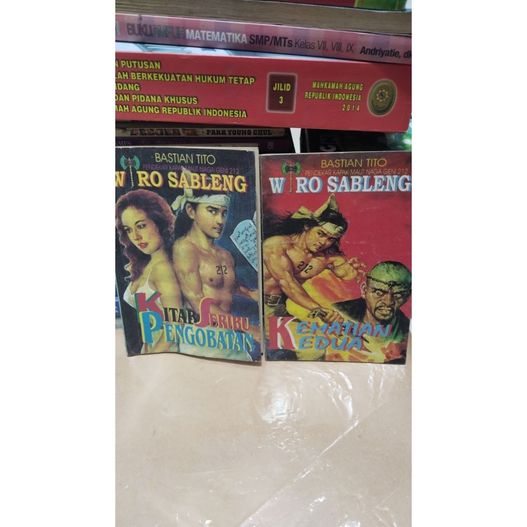 BUKU CERITA, PENDEKAR KAPAK MAUT NAGA WIRO SABLENG
