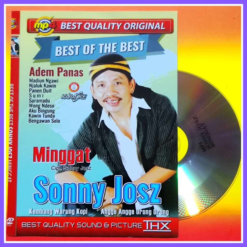 Kaset MP4 Video Musik 148 Lagu Pop Jawa Campursari Sonny Josz - Cak Diqin Album Pilihan Lengkap