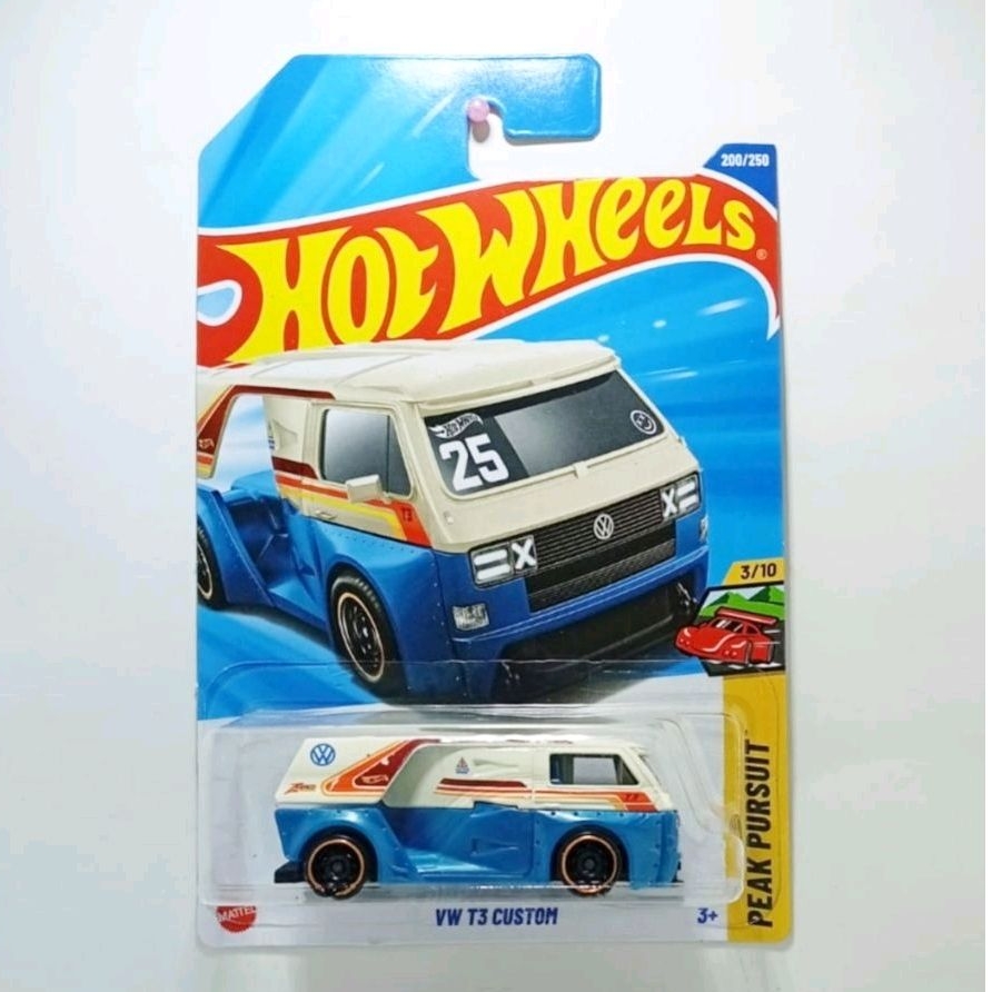 Hot Wheels diecast Hotwheels VW T3 Custom Biru putih