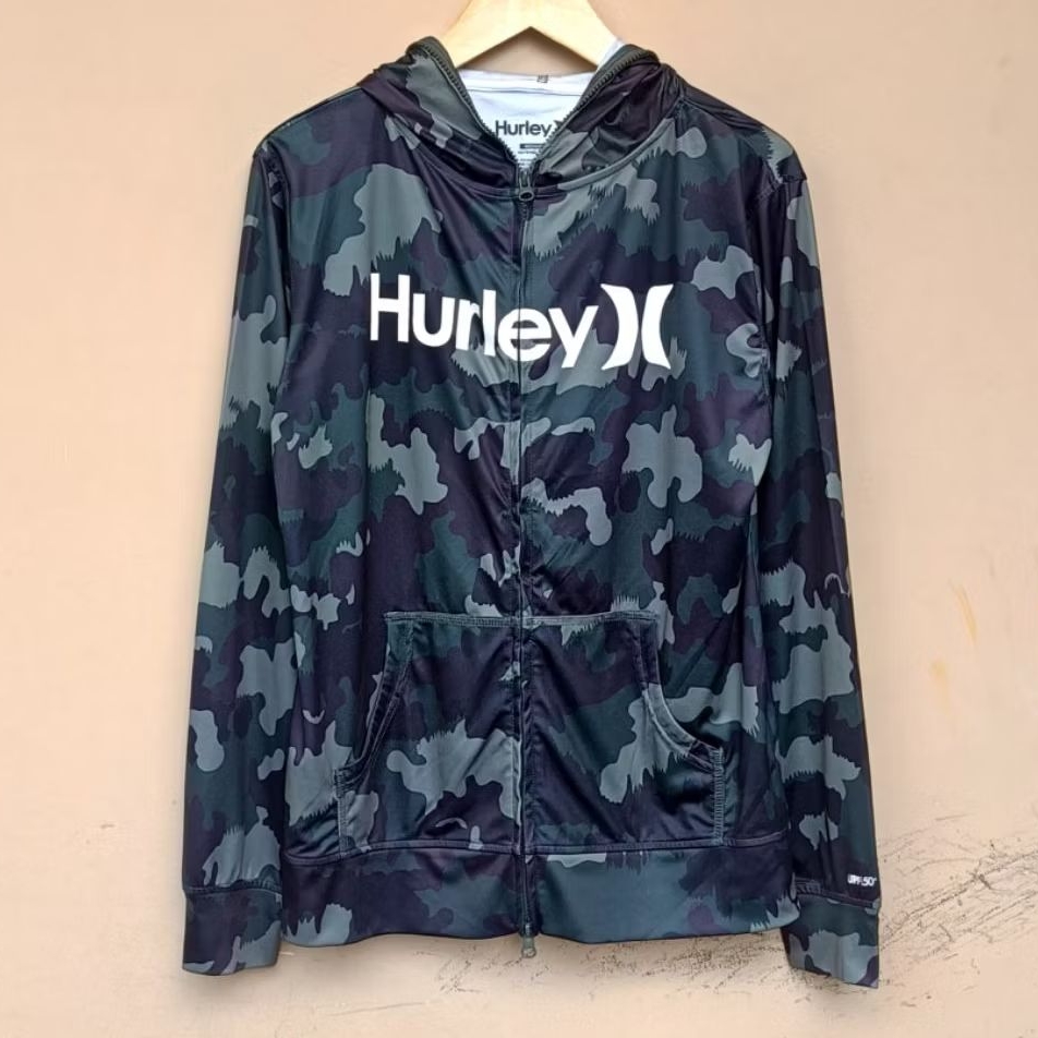 Rashguard hoodie surfing hurley vintage rare