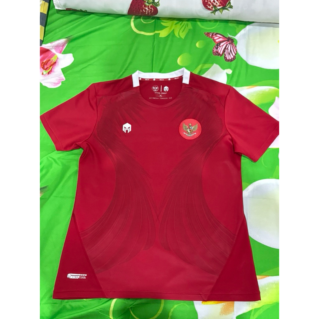 Jersey MILLS Timnas Home Replica Vers 2020 (second)