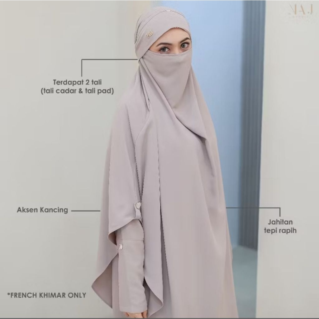 SARAH khimar ORI NAJ STUDIO