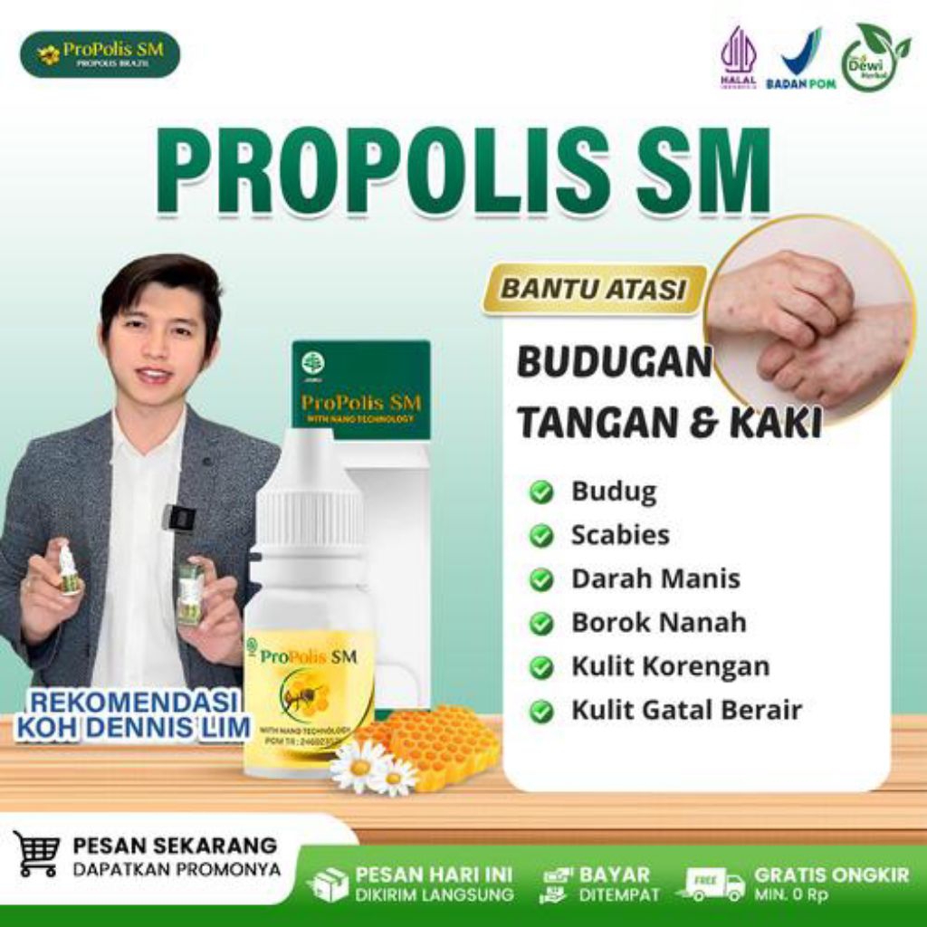 Propolis SM Brazil 100% Ekstrak Propolis Brazilian