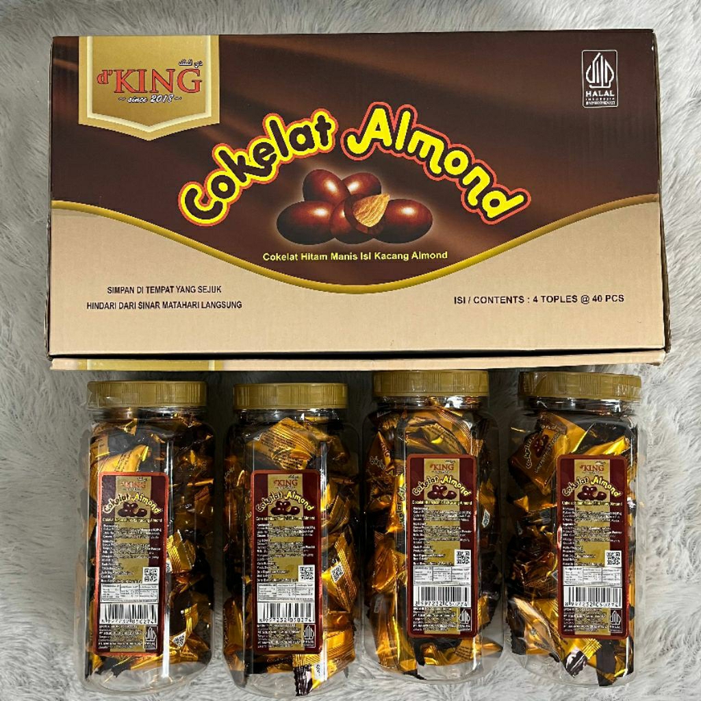 King Coklat Almond|coklat Almond|coklat