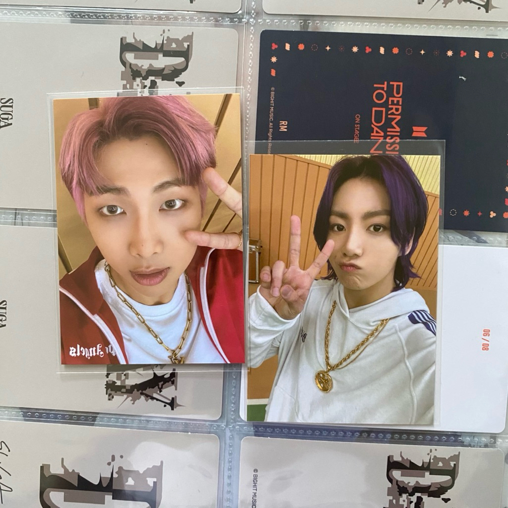 Official BTS Photocard Butter Merchandise Namjoon RM Jungkook Hoodie T-shirt