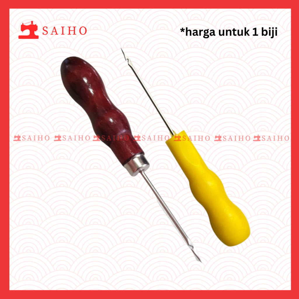 Jarum Alat Sol Jahit Menjahit Sendal Sepatu Canvas Kulit