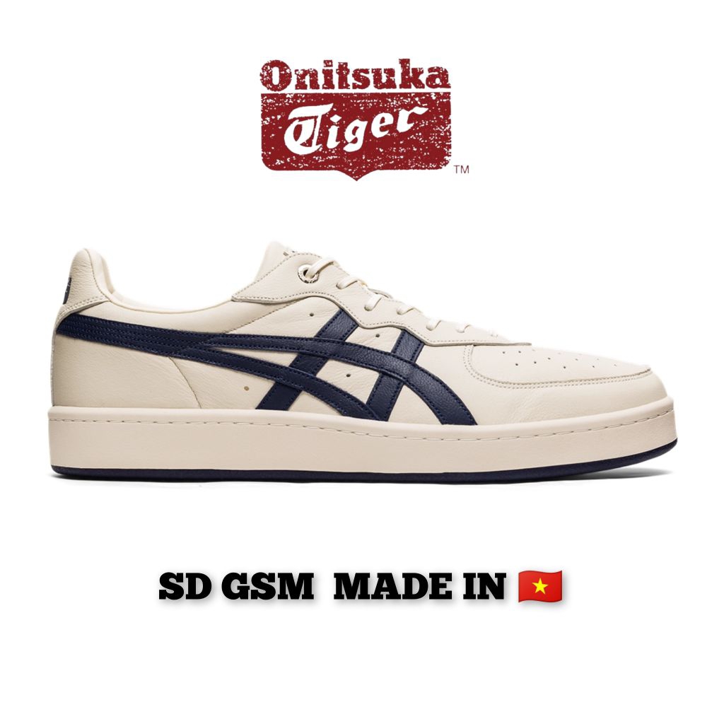 Sepatu Sneakers Original - GSM SD Oatmeal Peacoat Unisex Onitsuka Tiger Original