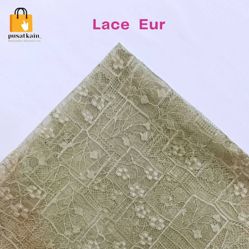 Lace Eur / Lacecord / Lace Brukat / Brukat / Brokat / Kain Brukat / Kain Brokat / Kebaya / Kain Keba
