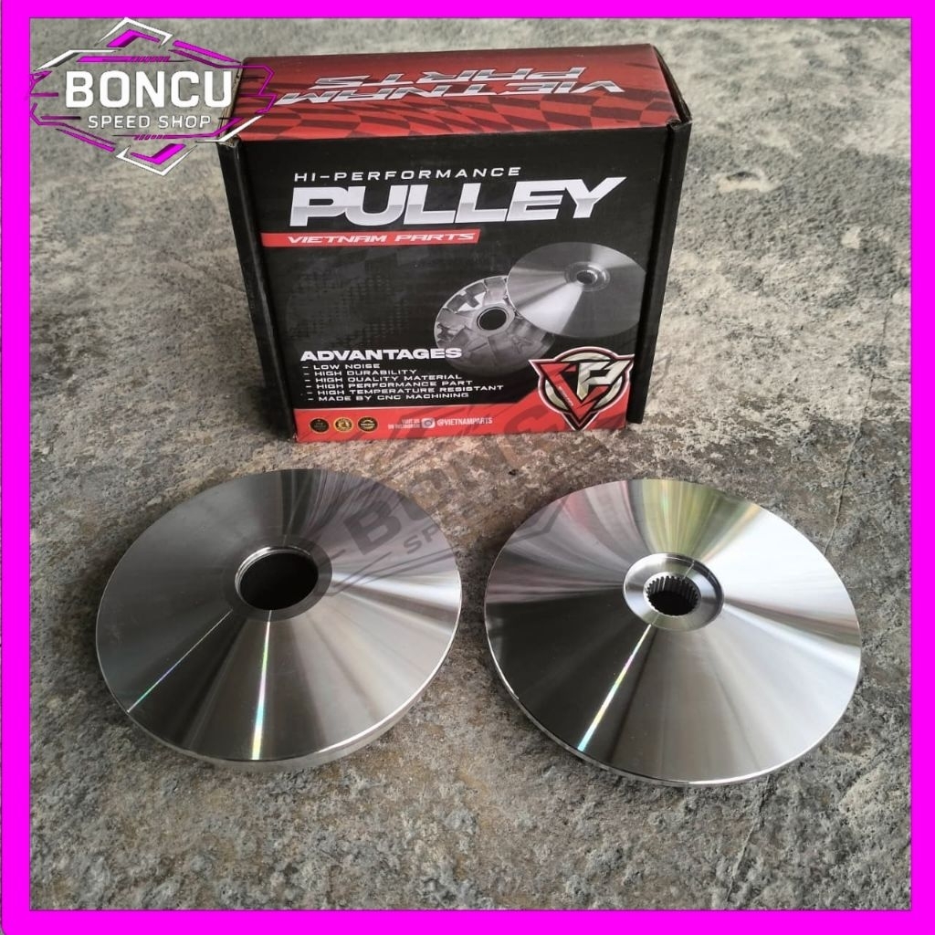 PULLY RUMAH + KIPAS BUBUT BEAT K44 VIETNAM PARTS