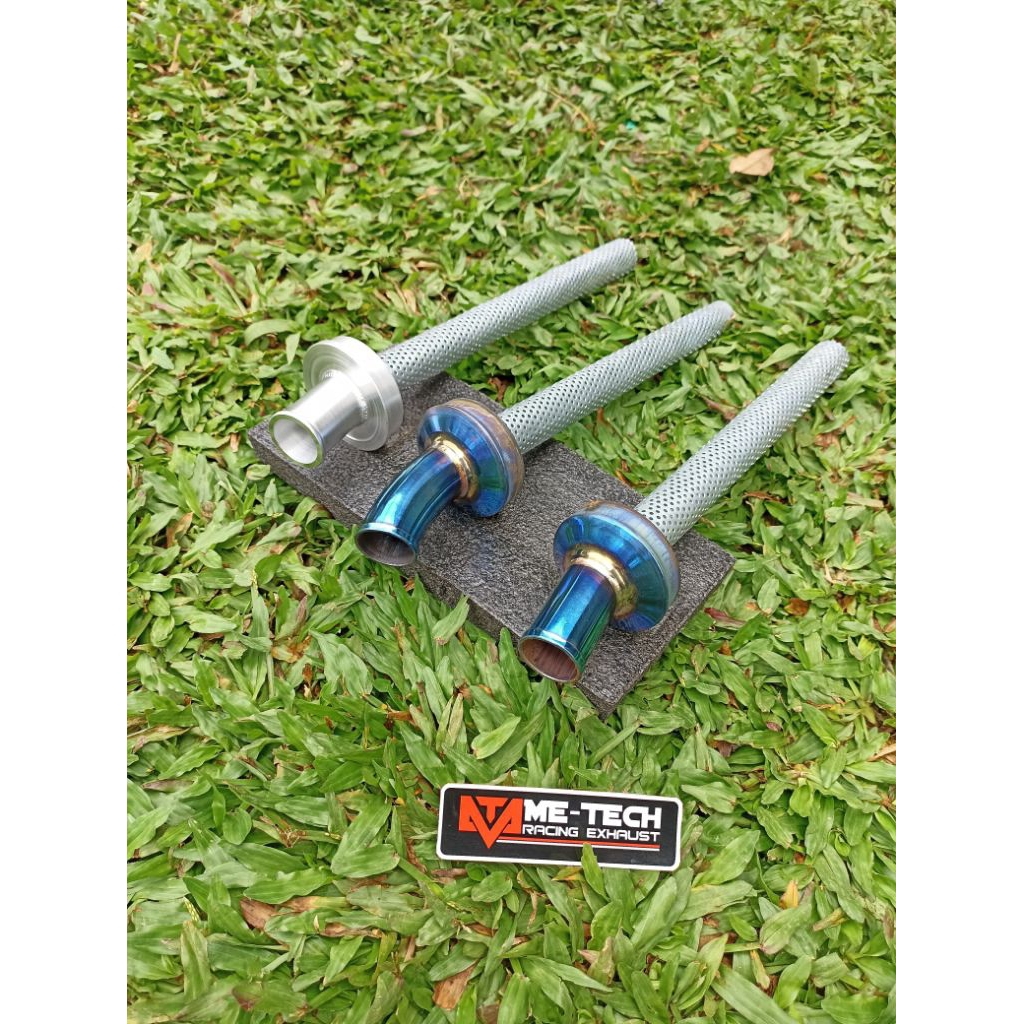 Tutup knalpot dan sarangan untuk slencer 2 stroke motor ninja RX king Fiz R dll