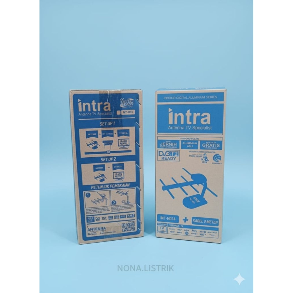 Antena TV Digital Dalam /Antena TV Digital Indoor Intra  HD-14
