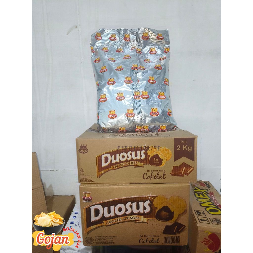 [1KG] DUO DUOSUS COKLAT | KUE SUS KERING COKLAT